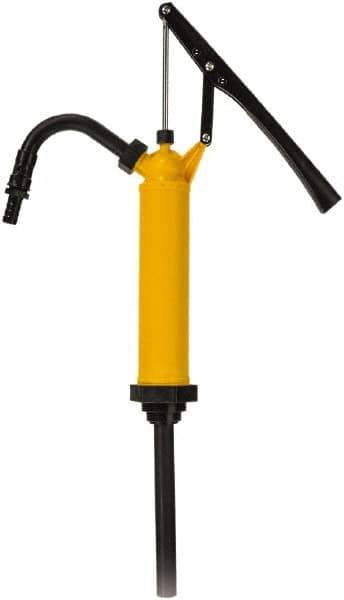 lumax - DEF Lubrication 0.13 Gal/Turn Flow Polypropylene Lever Hand Pump - For 15 to 55 Gal Container - Exact Tool & Supply
