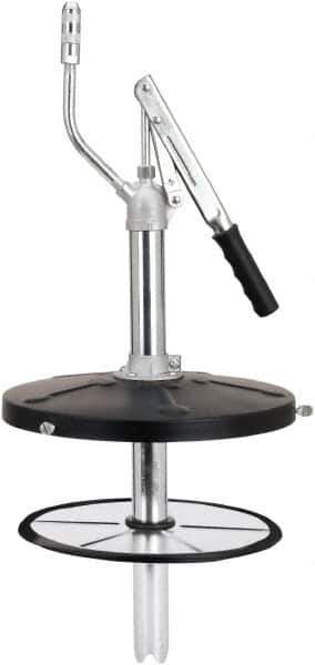 lumax - Grease Lubrication Aluminum & Steel Lever Hand Pump - For 5 Gal Container - Exact Tool & Supply