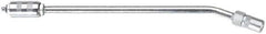 lumax - 4,500 Operating psi, 14" Long, Steel Fixed Grease Gun Rigid Extension - Exact Tool & Supply