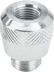 lumax - 4,500 Operating psi, Steel Fixed Grease Gun Button-Head Coupler - Exact Tool & Supply