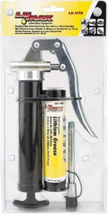 lumax - Rigid Pistol Grease Gun - 3 oz Capacity, 1/8 Thread Outlet, 66 Strokes per oz, Bulk & Cartridge Fill - Exact Tool & Supply