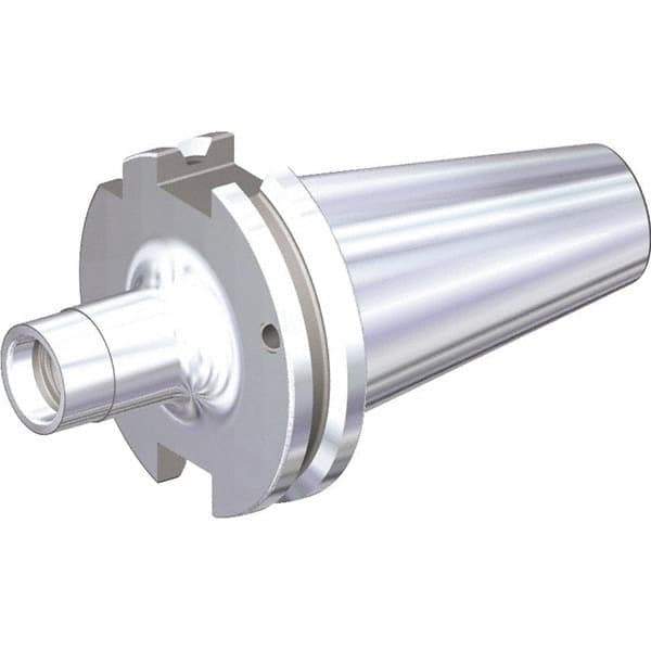Kennametal - DV40 Outside Taper, DL16 Inside Modular Connection, DV to DL Taper Adapter - 50mm Projection, 15.5mm Nose Diam, 118.4mm OAL, Through Coolant - Exact Tool & Supply