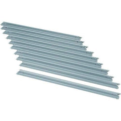 Value Collection - 24" Wide, 26 High, Open Shelving Accessory/Component - 16 Gauge Steel, Powder Coat Finish, Use with Boltless Storage Rack - Exact Tool & Supply