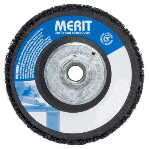4 1/2″ × 7/8″ PowerStrip Depressed Center Finishing Wheel Type 27 Flat 36–50 - Exact Tool & Supply