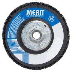 4 1/2″ × 7/8″ PowerStrip Depressed Center Finishing Wheel Type 27 Flat 36–50 - Exact Tool & Supply