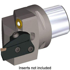 Kennametal - EG-P-GUP, EG-U-GUN, EG-U-GUP, ER-P-GUP, ER-U-GUN, ER-U-GUP Insert, 60.85mm Head Length, Modular Grooving Blade Holder Head - Left Hand Cut, System Size PSC50, Through Coolant, Series Beyond Evolution - Exact Tool & Supply
