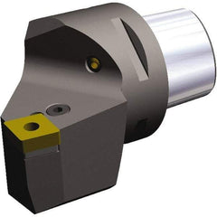 Kennametal - Left Hand Cut, Size PSC50, CN... 190612 & CN..643 Insert Compatiblity, External Modular Turning & Profiling Cutting Unit Head - 27mm Ctr to Cutting Edge, 60mm Head Length, Through Coolant, Series PSC - Exact Tool & Supply