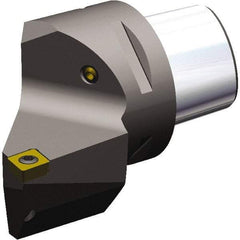 Kennametal - Left Hand Cut, Size PSC50, CC.. 09T3.. & CC..3252 Insert Compatiblity, Internal Modular Turning & Profiling Cutting Unit Head - 35mm Ctr to Cutting Edge, 60mm Head Length, Through Coolant, Series PSC - Exact Tool & Supply