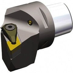 Kennametal - Left Hand Cut, Size PSC50, DN.. 1506.. & DN.. 442 Insert Compatiblity, External Modular Turning & Profiling Cutting Unit Head - 35mm Ctr to Cutting Edge, 60mm Head Length, Through Coolant, Series PSC - Exact Tool & Supply