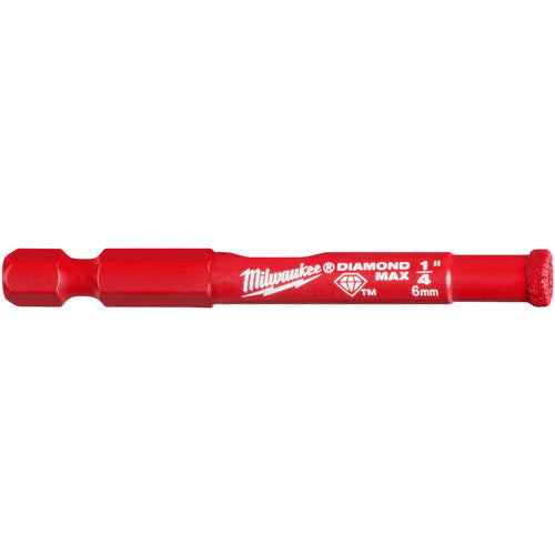 1/4″ Diamond Grit One Piece Hole Saw - Milwaukee - Exact Tool & Supply