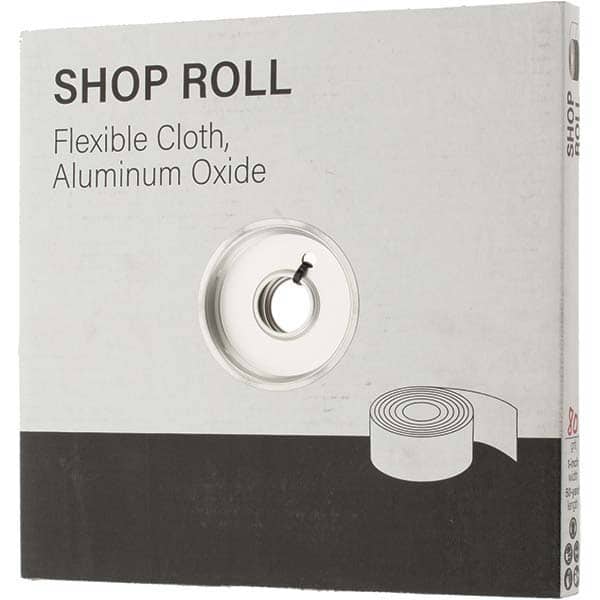 VSM - 50 Yd 80 Grit Aluminum Oxide Shop Roll - Exact Tool & Supply