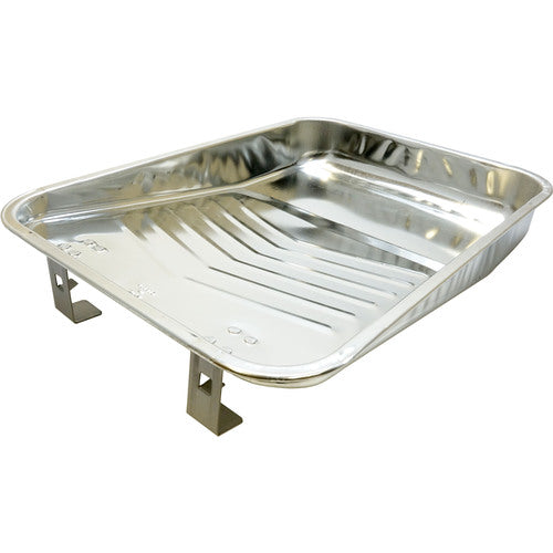 9″ Galvanized Steel Paint Tray, 2 Quart Capacity - Exact Tool & Supply
