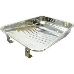 9″ Galvanized Steel Paint Tray, 2 Quart Capacity - Exact Tool & Supply