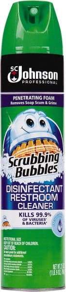 Scrubbing Bubbles - 25 oz Aerosol Can Liquid Bathroom Cleaner - Fresh Scent, Disinfectant, Bathroom Surfaces - Exact Tool & Supply