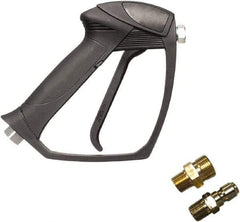 Simpson - 5,000 Max psi Fixed Pressure Washer Spray Gun - 7-7/8" Long, Plastic, NPT - Exact Tool & Supply