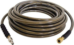 Simpson - 4,500 Max psi 2 Piece Pressure Washer Hose - 150' Long, Polyurethane, NPT, Female & Male - Exact Tool & Supply