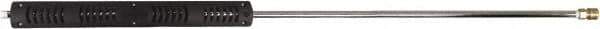 Simpson - 5,000 Max psi Fixed Pressure Washer Lance - 48" Long, Metal, NPT, Male - Exact Tool & Supply