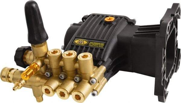 Simpson - 3,800 Max psi Fixed Pressure Washer Plunger Pump Kit - 9-1/2" Long, Metal, GHT, Female - Exact Tool & Supply