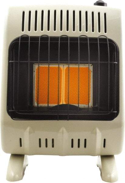 Heatstar - 10,000 BTU, Natural Gas Infrared Heater - Unlimited Fuel Capacity - Exact Tool & Supply