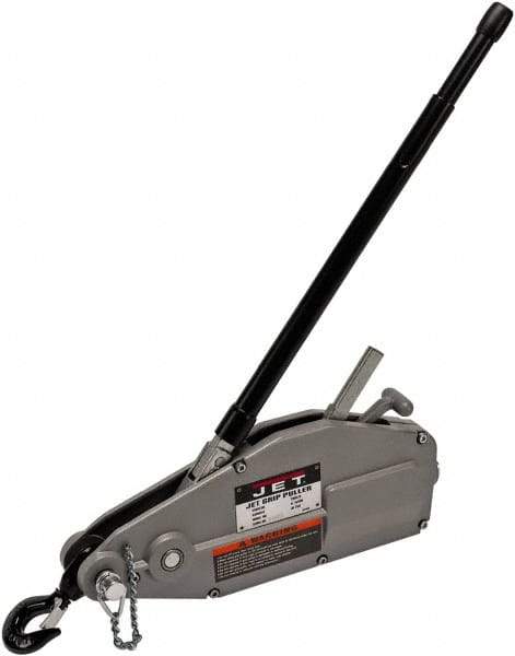 Jet - 3,000 Lb Lifting Capacity, Puller Hoist - Made from Wire Rope - Exact Tool & Supply