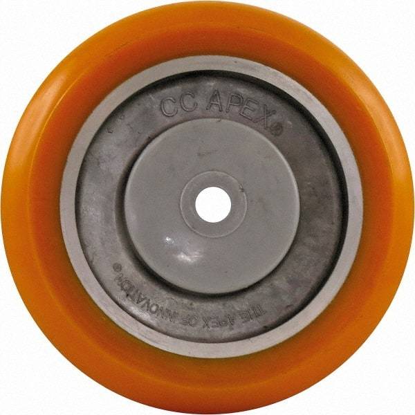 Caster Connection - Caster Wheels Wheel Material: Polyurethane Wheel Diameter: 5 (Inch) - Exact Tool & Supply