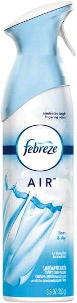 Febreze - 8.8 oz Aerosol Can Air Freshener - Liquid, Linen & Sky Scent - Exact Tool & Supply