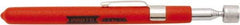 Proto - 5-1/2" Long Magnetic Retrieving Tool - 1.5 Lb Max Pull, 25-1/2" Collapsed Length, Steel Coil/Plastic - Exact Tool & Supply