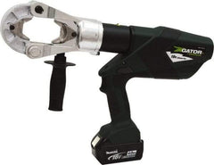 Greenlee - 15 Ton Electric Crimper - Includes Lithium-Ion Battery, Charger, Carrying Case - Exact Tool & Supply