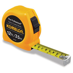 5/8WX12'/3.5M L YELLOW TAPE MEASURE - Exact Tool & Supply