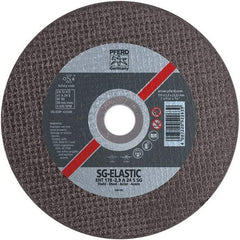 PFERD - 7" Aluminum Oxide Cutoff Wheel - 1/8" Thick, 7/8" Arbor, Use with Angle Grinders - Exact Tool & Supply