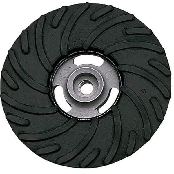 PFERD - 4-1/2" Diam Disc Backing Ribbed Backing Pad - 11,000 RPM - Exact Tool & Supply