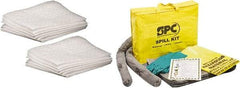 Brady SPC Sorbents - 36 Gal Capacity per Package, Oil Only Pad - 19" Long x 15" Wide, Polypropylene - Exact Tool & Supply