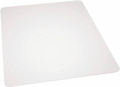 Ability One - 60" Long x 46" Wide, Chair Mat - Rectangular, Beveled Edge Style - Exact Tool & Supply