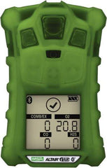 MSA - Audible, Vibration & Visual Alarm, LCD Display, Multi-Gas Detector - Monitors LEL, Oxygen, Hydrogen Sulfide & Carbon Monoxide - Exact Tool & Supply
