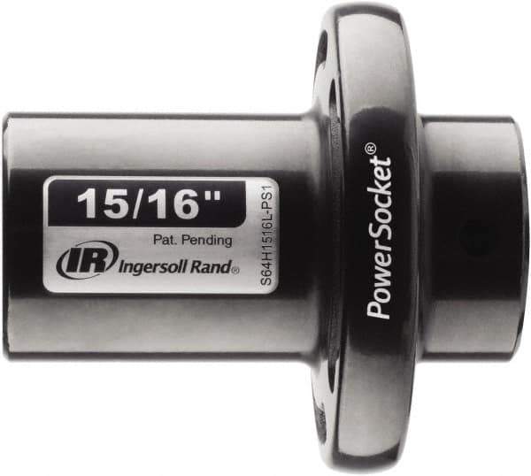 Ingersoll-Rand - 1/2" Drive 15/16" Standard Magnetic Nonsparking Universal Impact Socket - 6 Points, 3-1/10" OAL - Exact Tool & Supply
