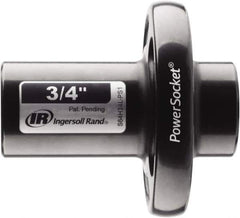 Ingersoll-Rand - 1/2" Drive 3/4" Standard Magnetic Nonsparking Universal Impact Socket - 6 Points, 3-1/10" OAL - Exact Tool & Supply