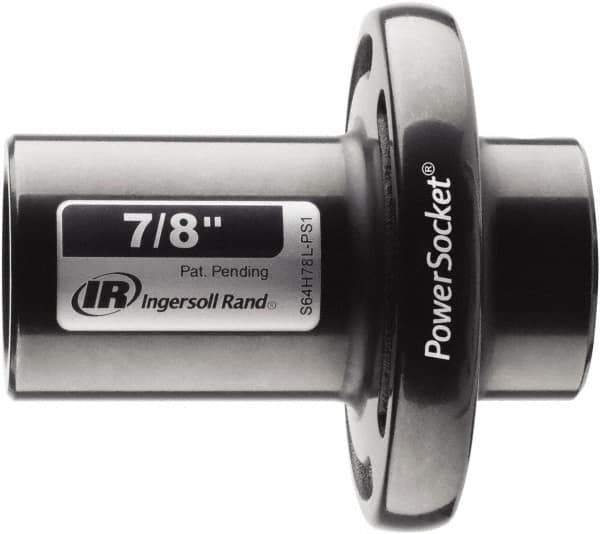 Ingersoll-Rand - 1/2" Drive 7/8" Standard Magnetic Nonsparking Universal Impact Socket - 6 Points, 3-1/10" OAL - Exact Tool & Supply