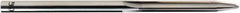 OSG - 21/64" Reamer Diam, 1.909" Flute Length, Combo Drill & Reamer - 4" OAL, Right Hand Cut, Solid Carbide, Bright Finish - Exact Tool & Supply