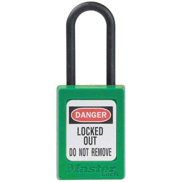 Master Lock - Lockout Padlocks Key Type: Keyed Different Key Retaining: NonRetaining Key - Exact Tool & Supply