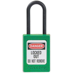 Master Lock - Lockout Padlocks Key Type: Keyed Different Key Retaining: NonRetaining Key - Exact Tool & Supply