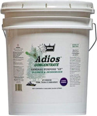 Werth Sanitary Supply - 5 Gal Bucket Cleaner/Degreaser - Liquid, Biodegradable Cleaner & Degreaser, Butyl-Free, Phosphate-Free, Water-Based, No VOC, Lavender - Exact Tool & Supply