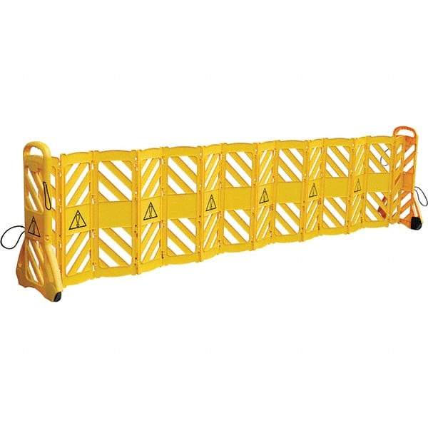Vestil - Folding Gates & Barricades Type: Barrier Height (Inch): 40 - Exact Tool & Supply