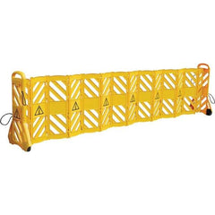 Vestil - Folding Gates & Barricades Type: Barrier Height (Inch): 40 - Exact Tool & Supply