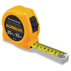 1″WX25'/7.5M L YELLOW TAPE MEASURE - Exact Tool & Supply