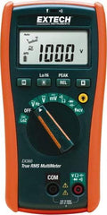 Extech - EX360, CAT IV, 1,000 VAC/VDC, Digital True RMS Multimeter - 40 mOhm, Measures Voltage, Capacitance, Frequency, Resistance - Exact Tool & Supply