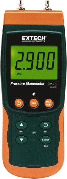 Extech - Differential Pressure Gauges & Switches Type: Differential Pressure Manometer Maximum Pressure (psi): 2.90 - Exact Tool & Supply