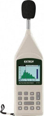 Extech - Sound Meters Type: Sound Meter Frequency Weighting: A, C & Z - Exact Tool & Supply