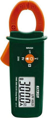 Extech - MA145, CAT III, Digital True RMS Clamp Meter with 0.8" Clamp On Jaws - 300 AC/DC Amps, Measures Current - Exact Tool & Supply