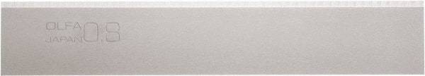 Olfa - Carbon Steel 1-Edge Scraper Replacement Blade - 2-1/2" Blade Length x 7.3" Blade Width, For Floor Scrapers - Exact Tool & Supply