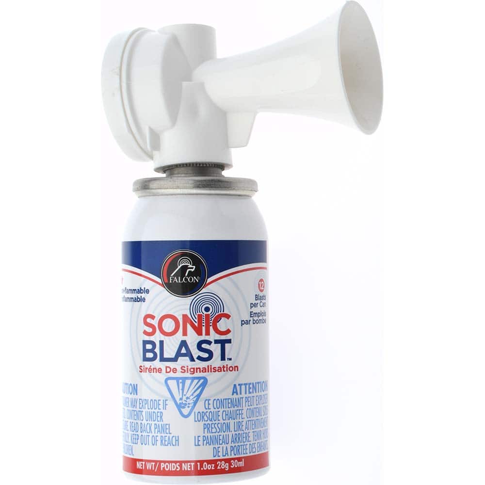 Falcon Safety - Bells, Horns & Sirens; Maximum Decibel Rating: 112 ; Explosion Proof: No ; Weatherproof: Yes ; Location: Outdoor ; Decibels @ Ten Feet (dB): 112 - Exact Tool & Supply